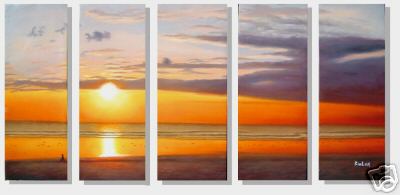 Dafen Oil Painting on canvas seascape painting -set244